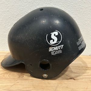 Schutt Used Black Batting Helmet One Size